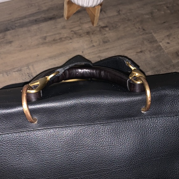 BOGNER LARGE LEATHER TOTE - Picture 7 of 16